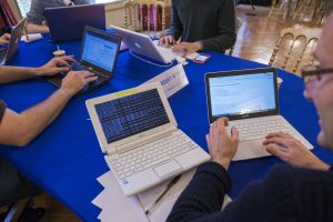 Groupe de travail au Datacamp de l'Assemblée nationale